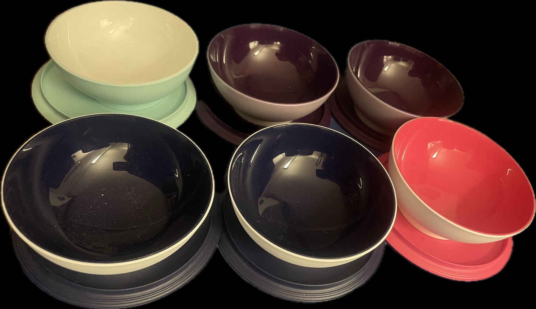 Tupperware Contenitori & Simili: Allegra Dessert-Schälchen - Tupperware – Nuovo (secondo la descrizione) da Winkel venduto da davos220