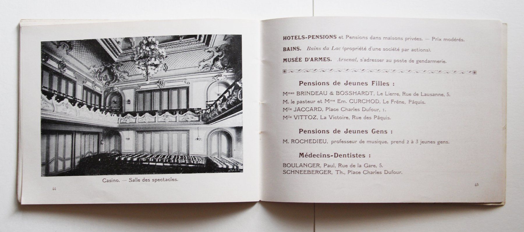 Dokumente: SELTENE WERBE-BROCHURE "MORGES" ca. 1915  RENÉ MARTIN – Gebraucht aus St. Gallen von modernetc 6