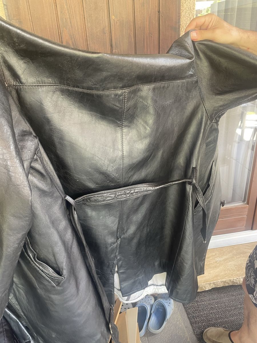 Cappotti: Manteau cuir noir fourrure – Usato da Lausanne venduto da lau_x22z 4