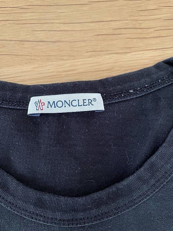 T-shirt: T-Shirt MONCLER, Grösse S, Schwarz – Usato da Gümligen venduto da 55_44 1