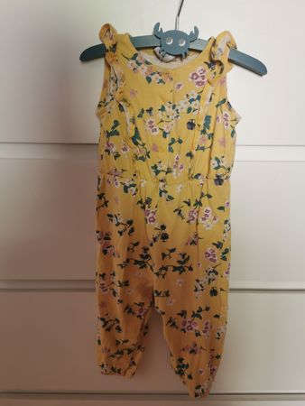 Süsser Mädchen Jumpsuit, Gr. 68, Blumenmuster, von Lindex