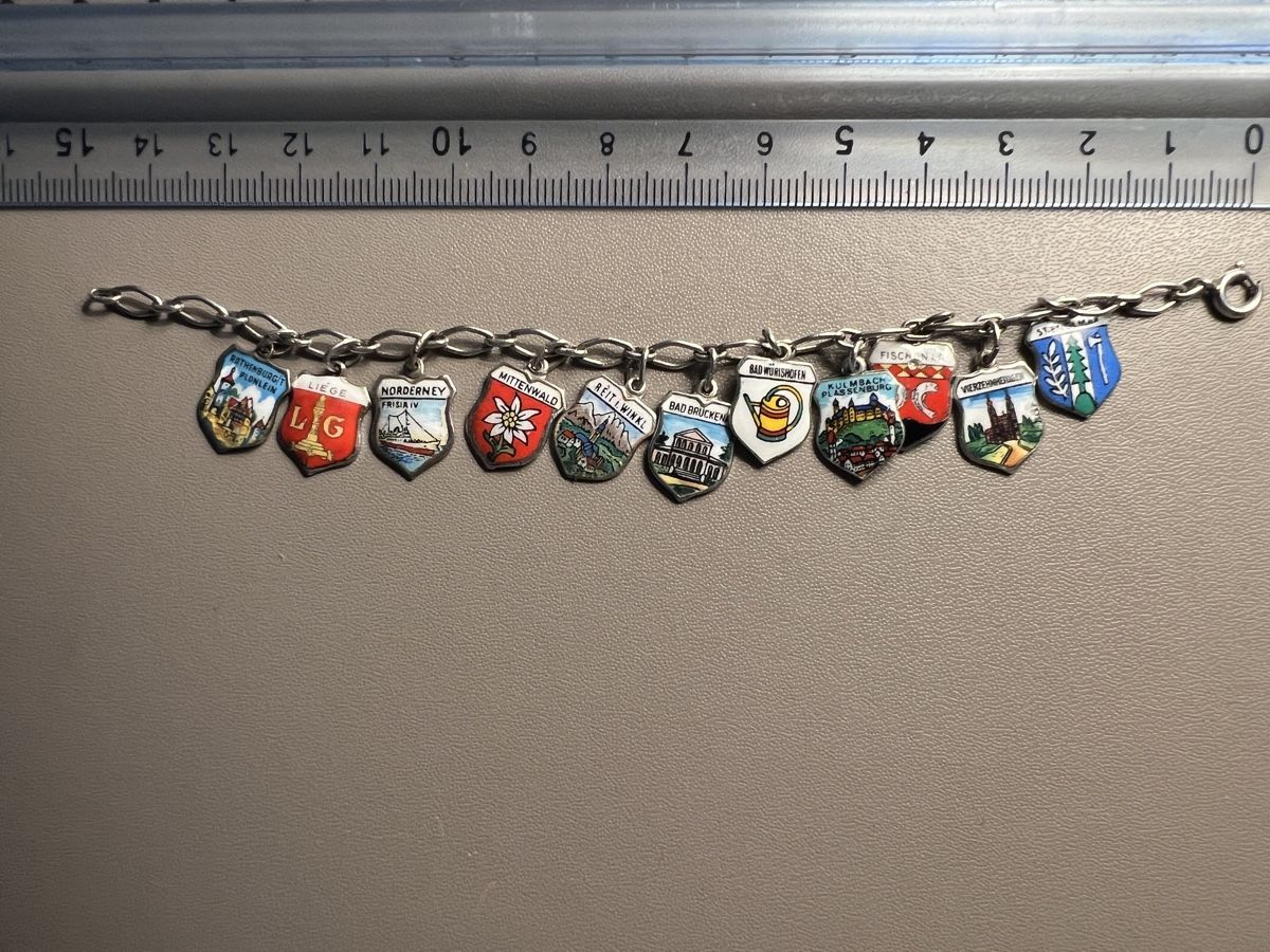 Bracciali & Braccialetti: Bettelarmband Wappen Silber 800 – Usato da Ebertswil venduto da Aayra 1