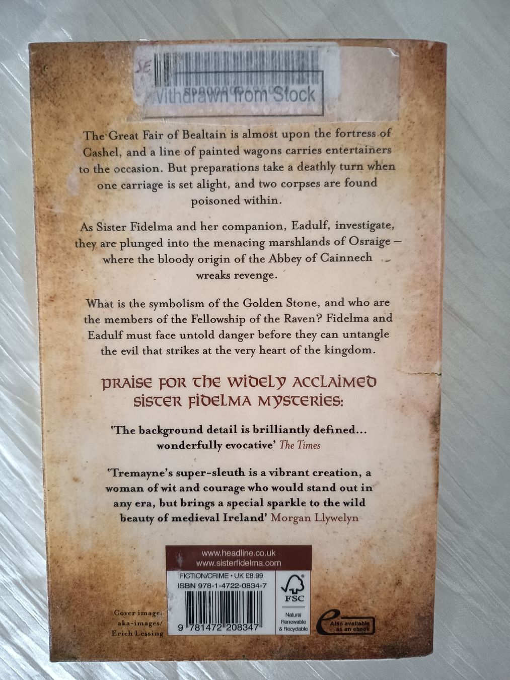 Libri: Buch The Second Death Peter Tremayne gebraucht – Usato da Wangen b. Olten venduto da crea_look 1