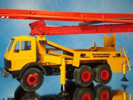 Mercedes Lastwagen PM Putzmeister Betonpumpe _ Conrad _ 1:50