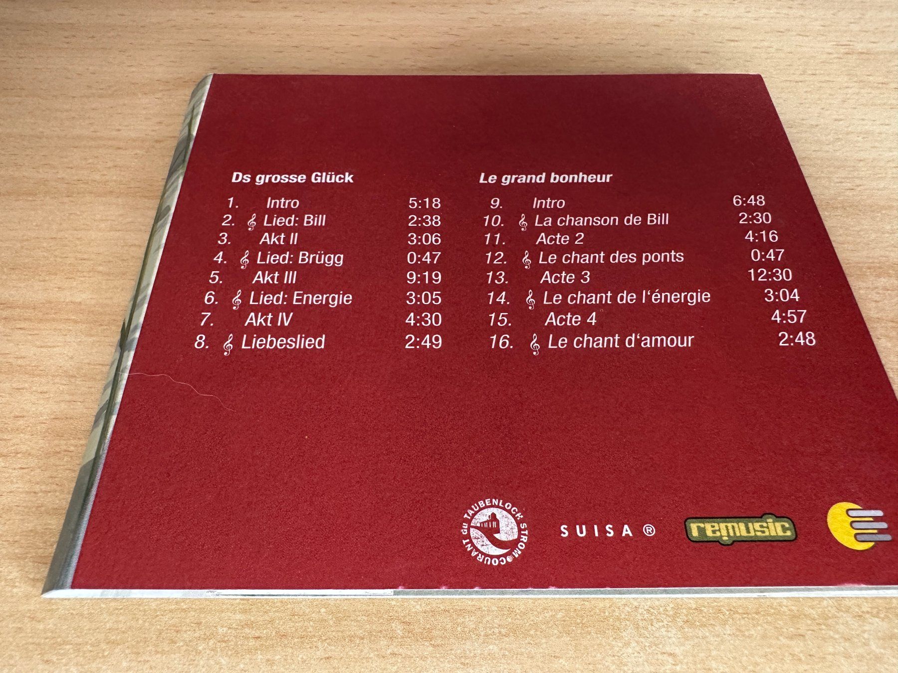Audiolibri: Bill und Fabienne/ Bill et Fabienne – Usato da Rikon im Tösstal venduto da Alpenmutz 1