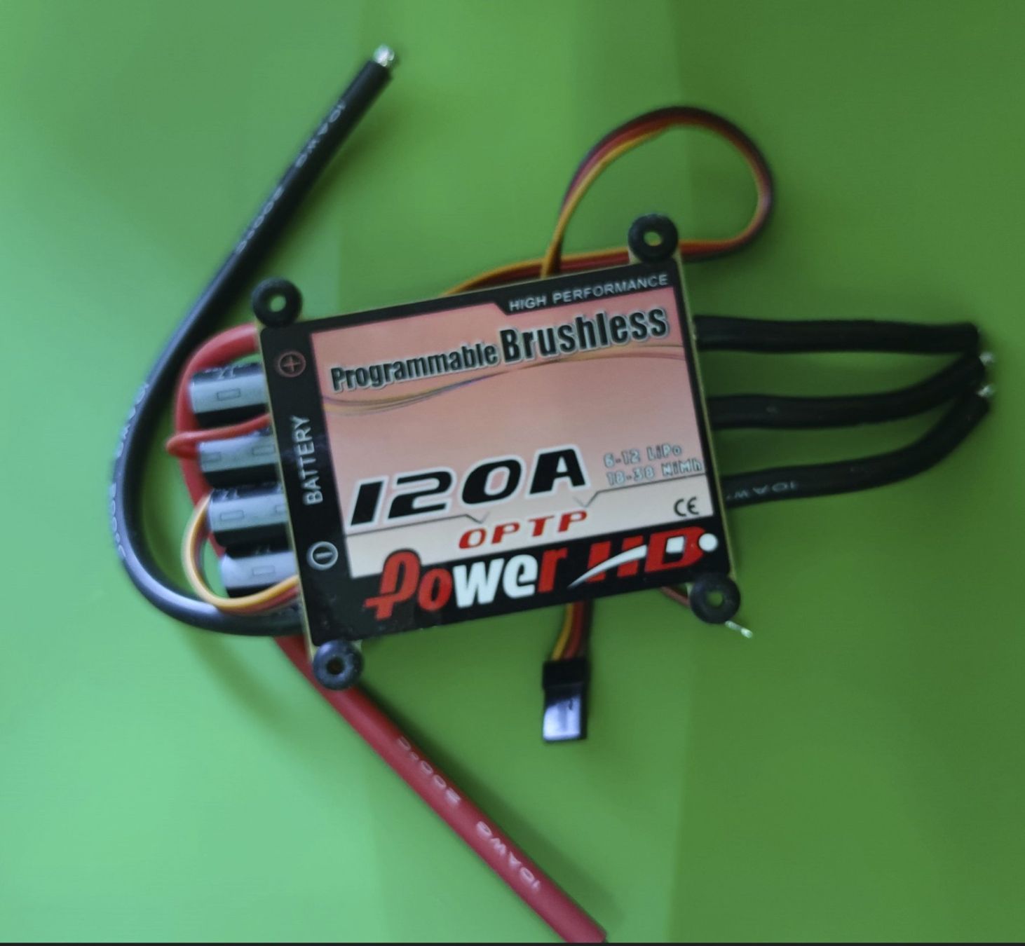 Modellismo RC: ESC 120A OPTP HV von PowerHD – Nuovo e nell'imballaggio originale da Wollerau venduto da Pedro1969