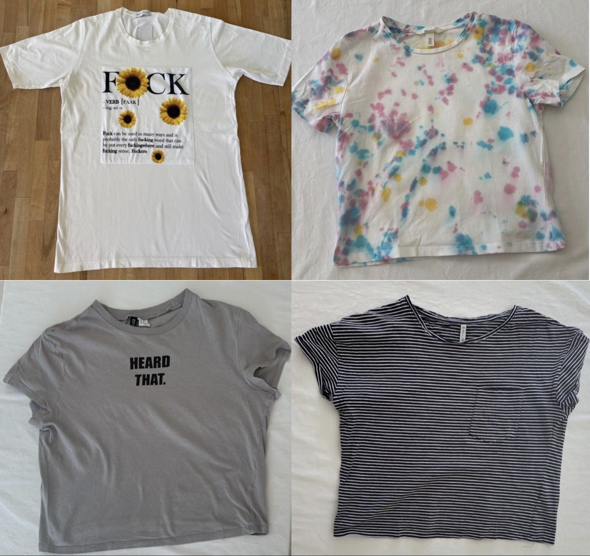 Lotti di vestiti: 4er T-shirt set – Usato da Naters venduto da Mazurewin