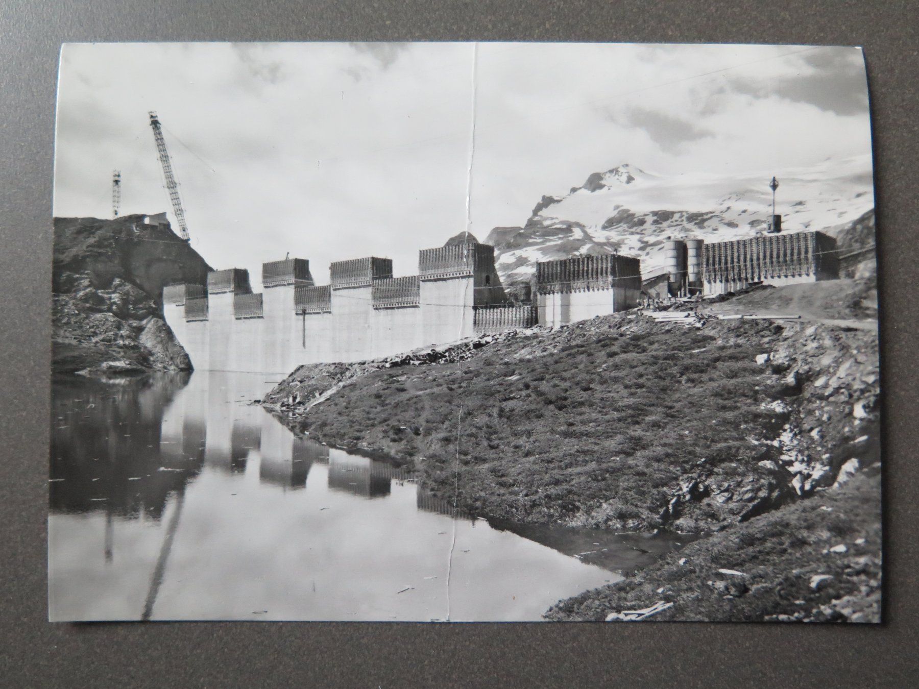Cartoline postali: STAUSEE - DIGA ROBIEI - IM BAU – Usato da Wittenbach venduto da lipasal