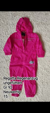 Regatta Regenanzug, Gr. 92, neuwertig!