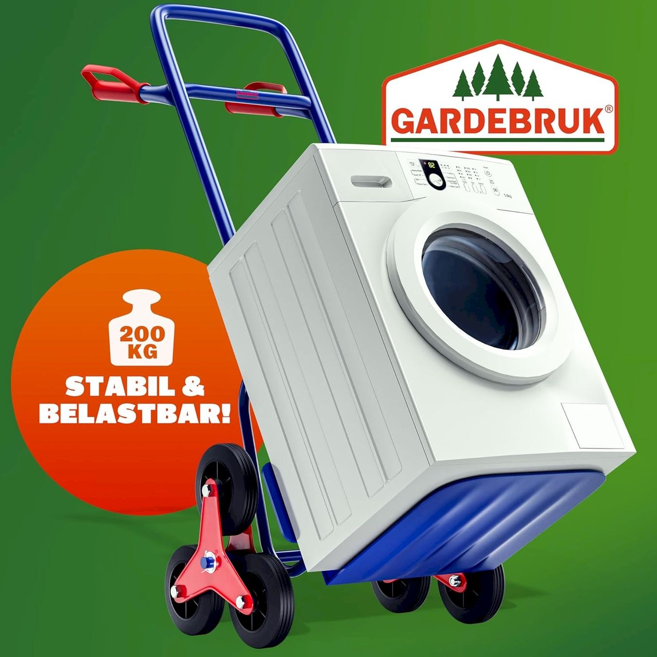 Tutti gli attrezzi: Gardebruk Treppenkarre 200kg – Nuovo e nell'imballaggio originale da Bottighofen venduto da zaap 3
