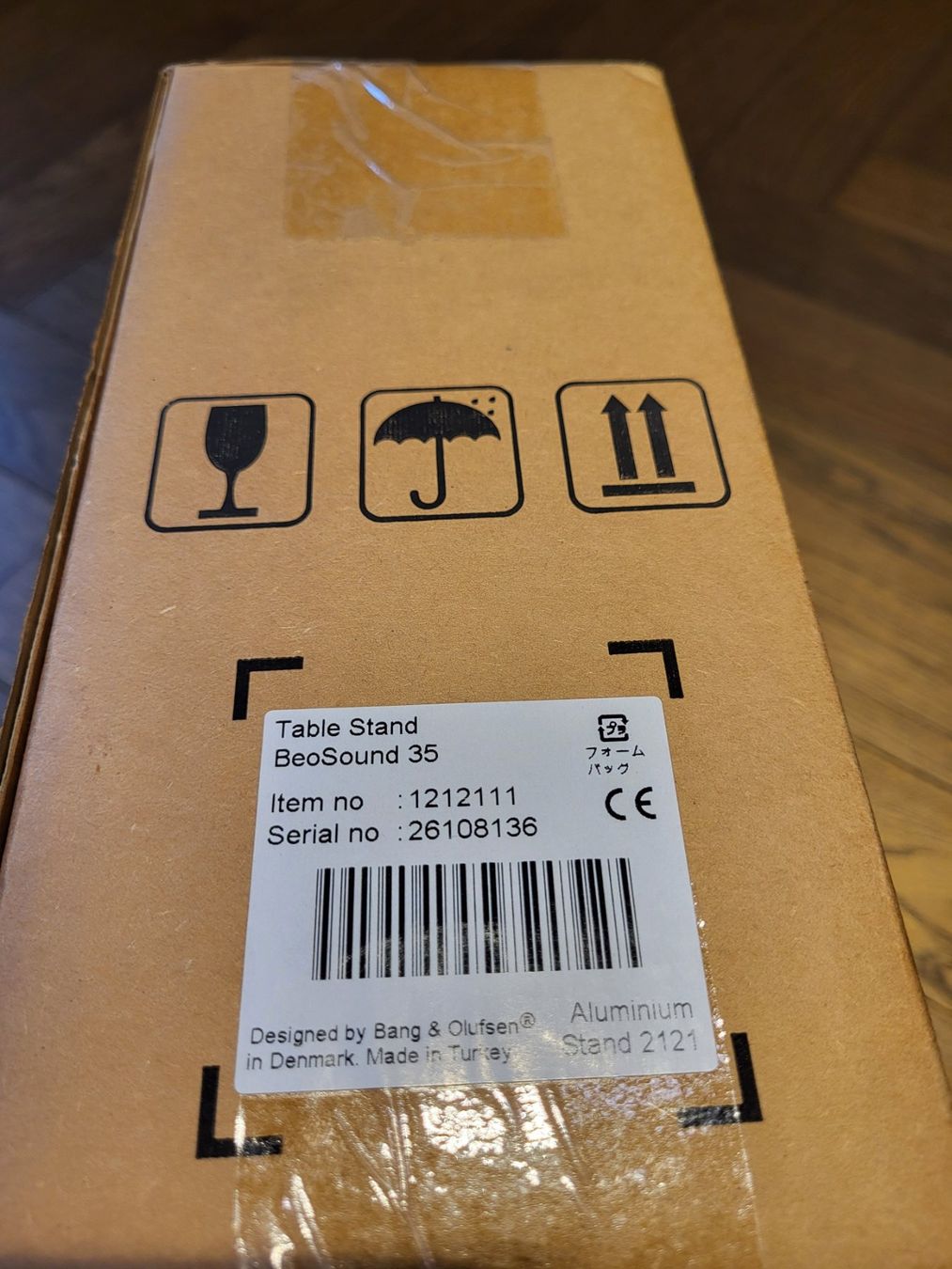 Wandhalterungen: Table stand pour Beosound 35 Bang & Olufsen – Neu und originalverpackt aus Sion von Bang-OlufsenSion