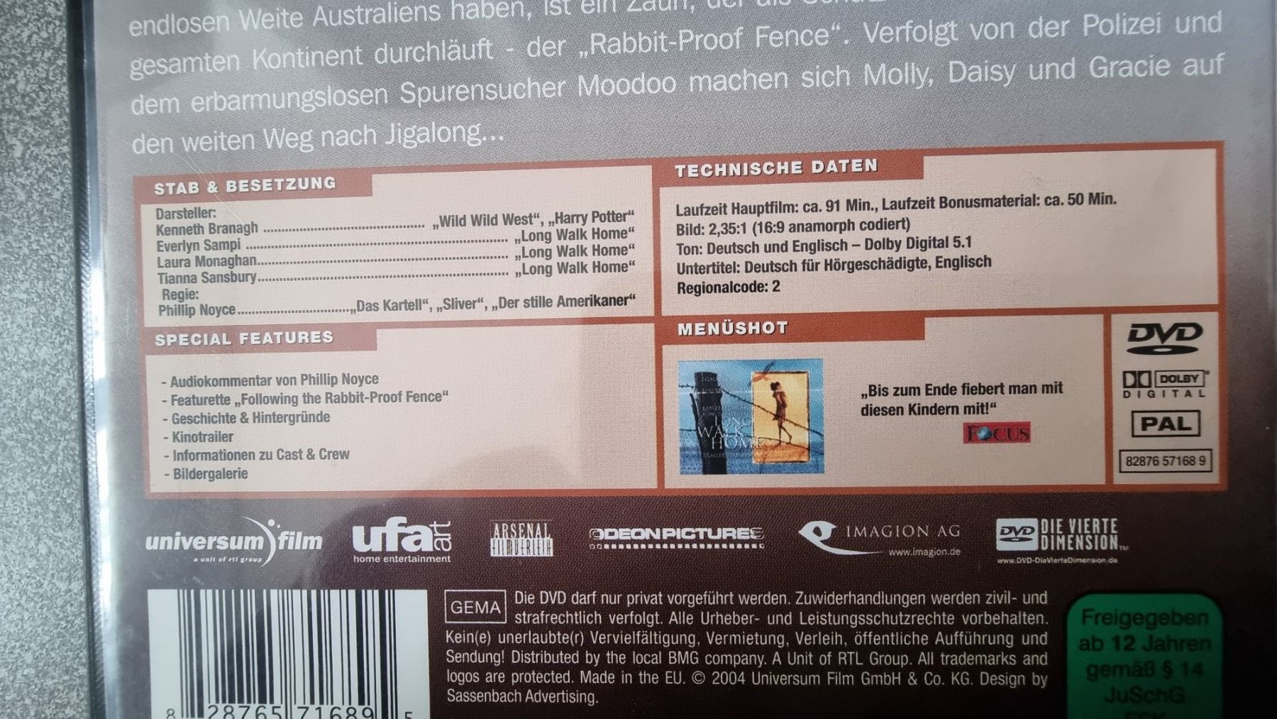 Tutti i DVDs: DVD Long Walk Home / Kenneth Branagh – Usato da Oetwil am See venduto da fineli2 1