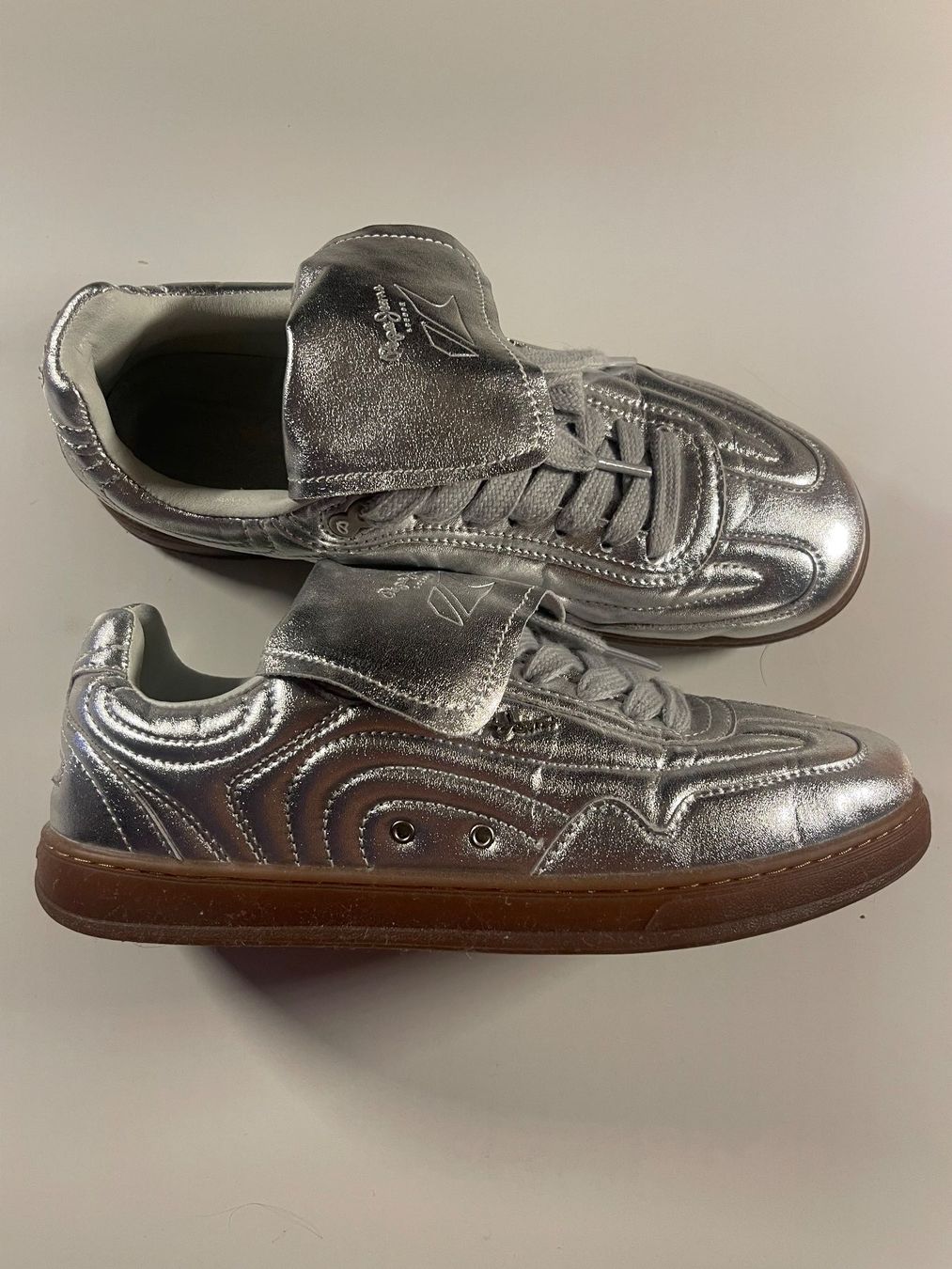 Pepe Jeans Damenschuhe: PEPE JEANS silver sneakers – Gebraucht aus Colombier NE von speach72 3
