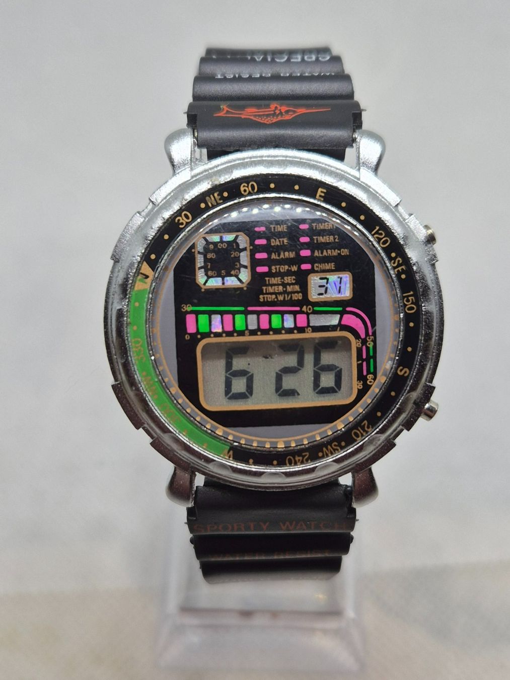 Montres: Gebrauchte digitale Multifunktions-Sportuhr – D'occasion à Losone par bal_gfp6