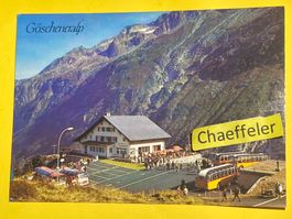 1982 Göscheneralp / Uri,  Berggasthaus