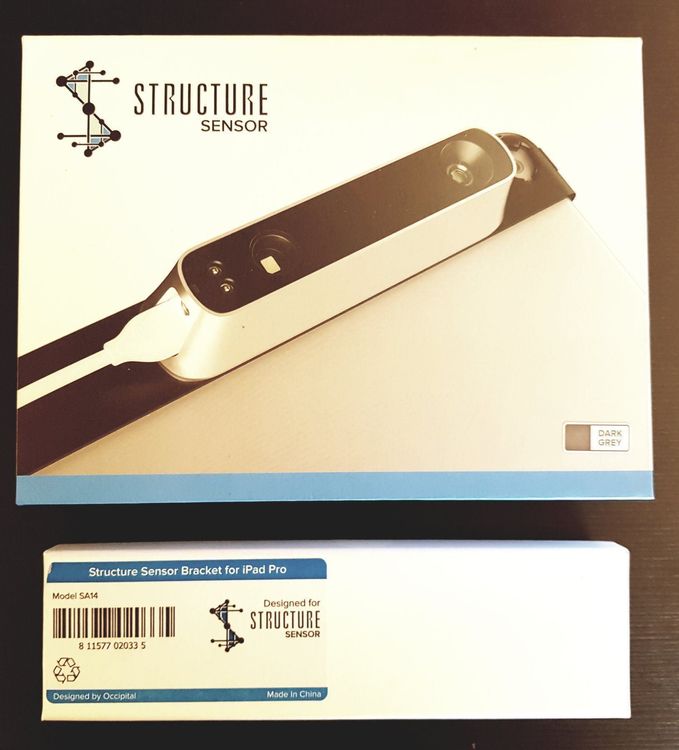 A  ST01 Occipital Structure Sensor  Occipital Inc, 2019  And IPad A1893 Everymaccom