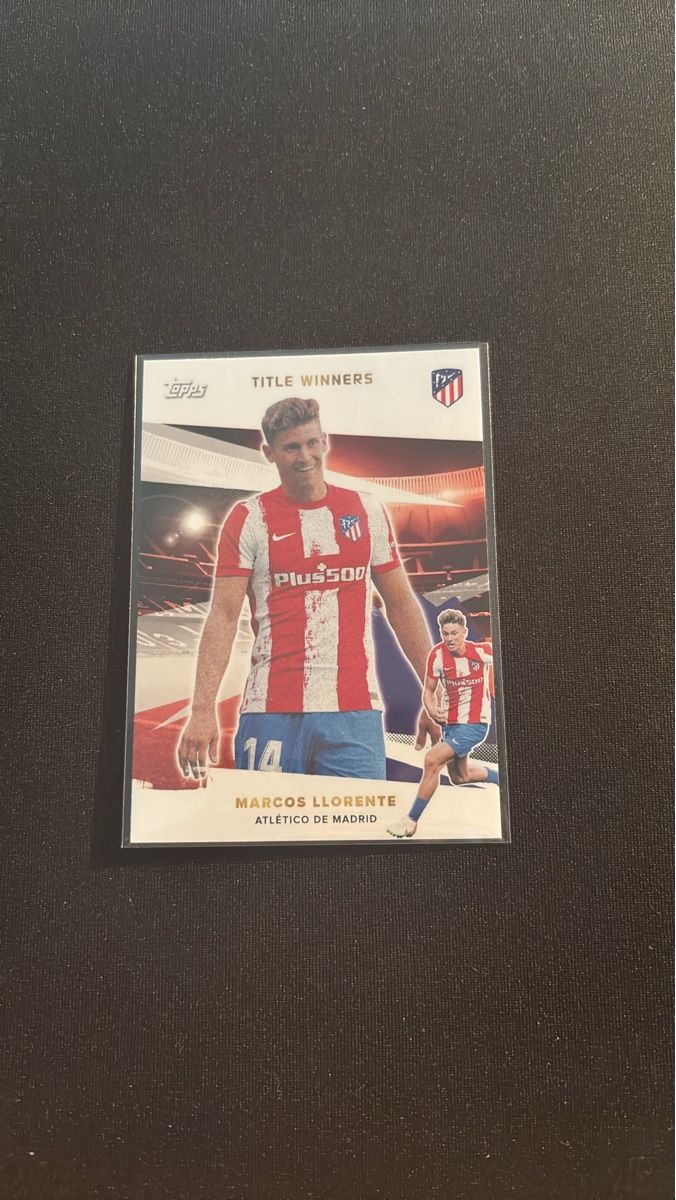 Topps Carte collezionabili: Marcos Llorente - Atletico Madrid - Topps - Team Set – Usato da Kaiseraugst venduto da Baum_12