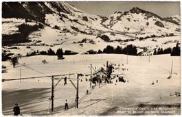 Château D'Oex Les Moulins- Télèski /Skilift Monts Chevreuils