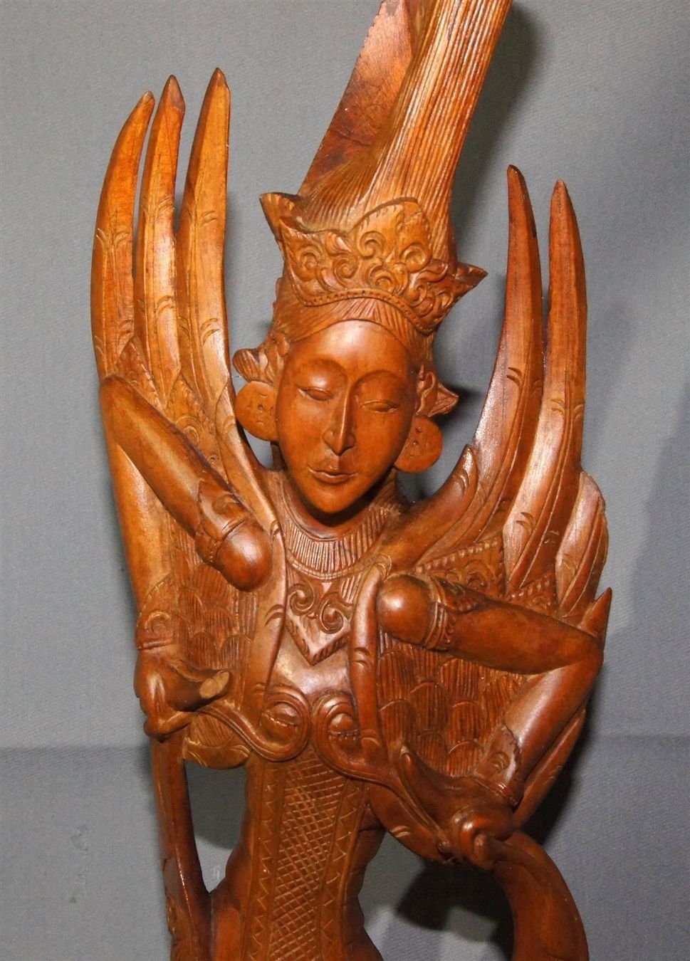 Skulpturen & Statuen: Elegante Tempeltänzerin - grosse Figur – Gebraucht aus Geroldswil von ARTEFACTO 2