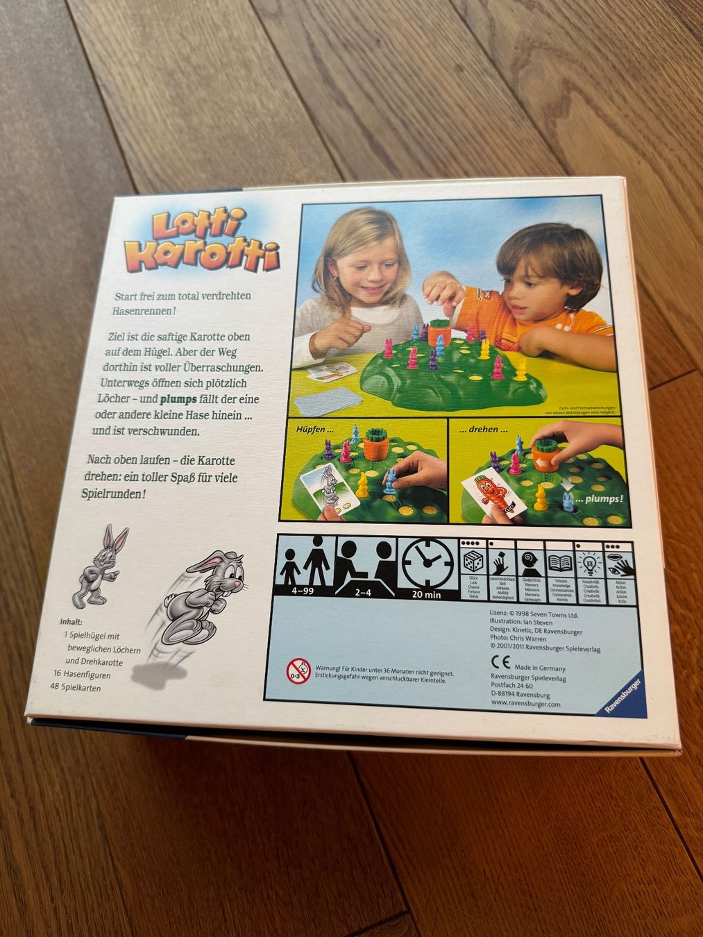 Ravensburger Spiele: Lotti Carotti - Jeu – Neu (gemäss Beschreibung) aus Zürich von lcg_898x 1