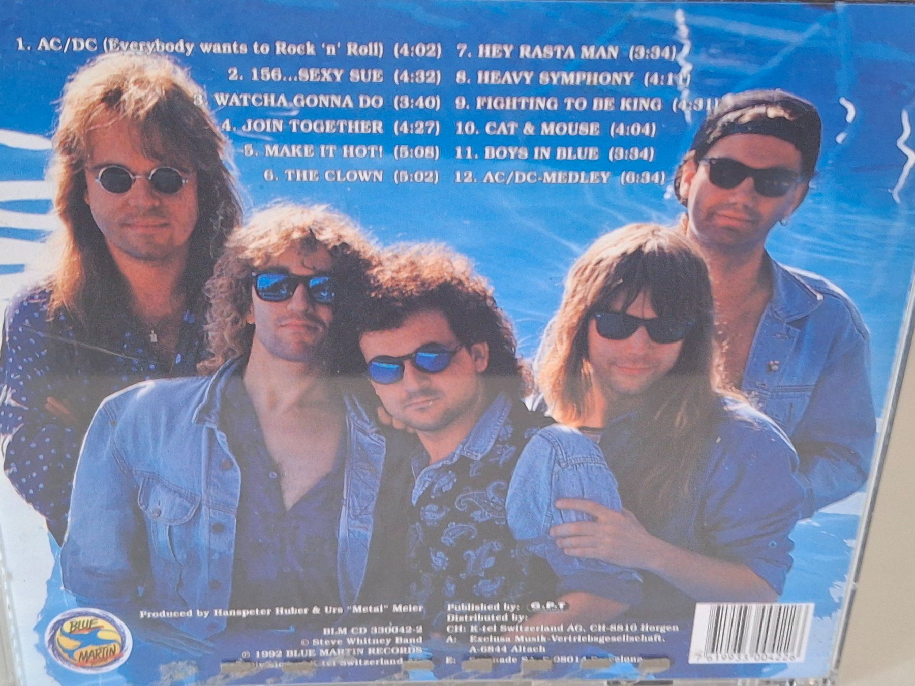 CD: CD Steve Whitney Band - Boys In Blue – Usato da Aarberg venduto da Jackup1 1