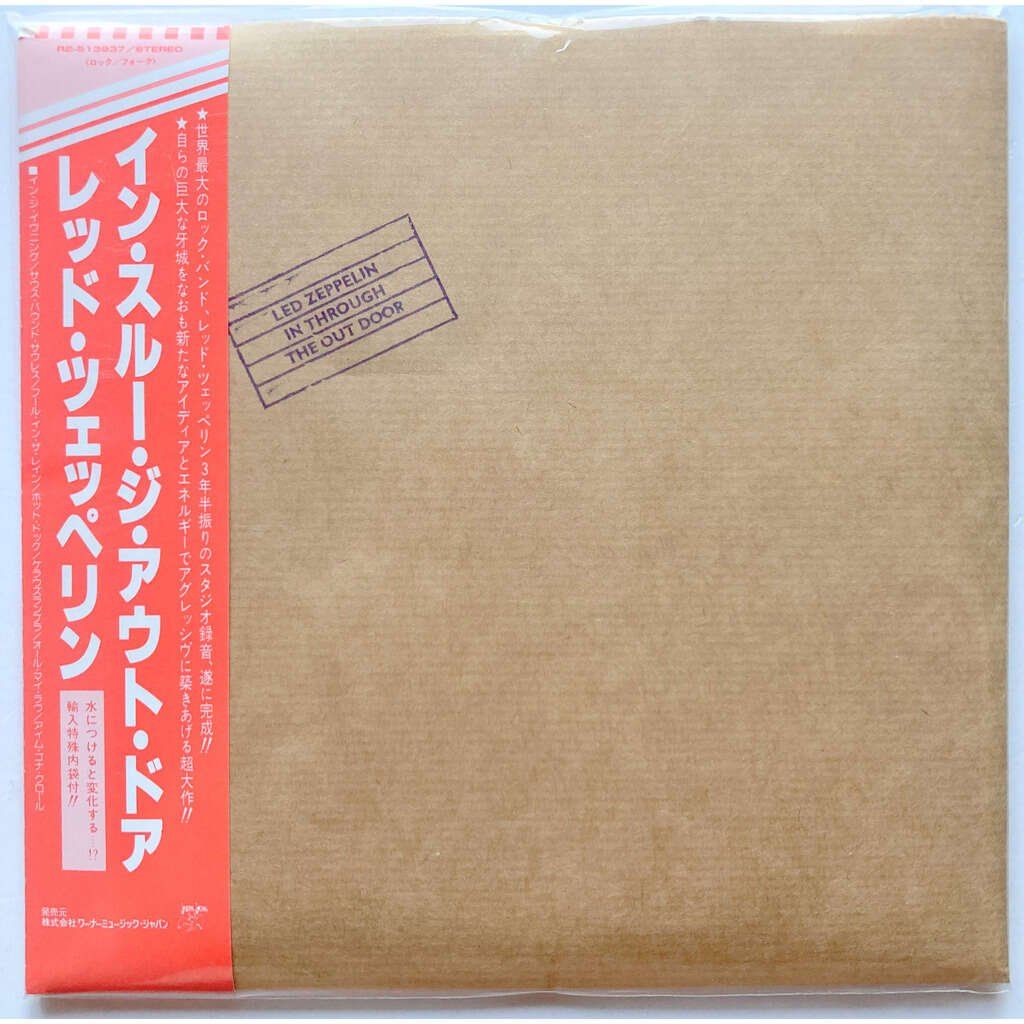 CD: LED ZEPPELIN - IN THROUGH THE OUT DOOR – Nuovo e nell'imballaggio originale da Bottens venduto da hotter-than-hell