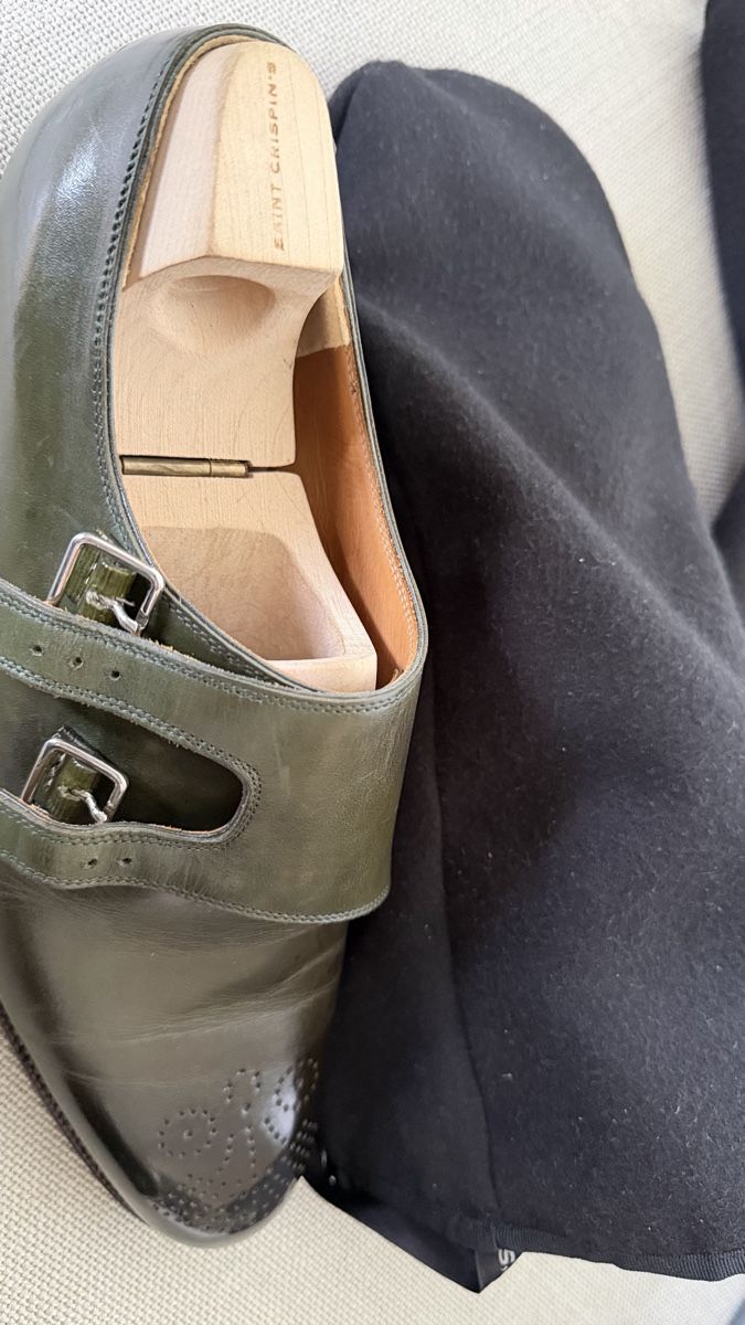 Scarpe da uomo: Saint Crispin's Schuhe Doppel Monk Strap Grösse 42.5 – Nuovo (secondo la descrizione) da Riehen venduto da NewJoy 5