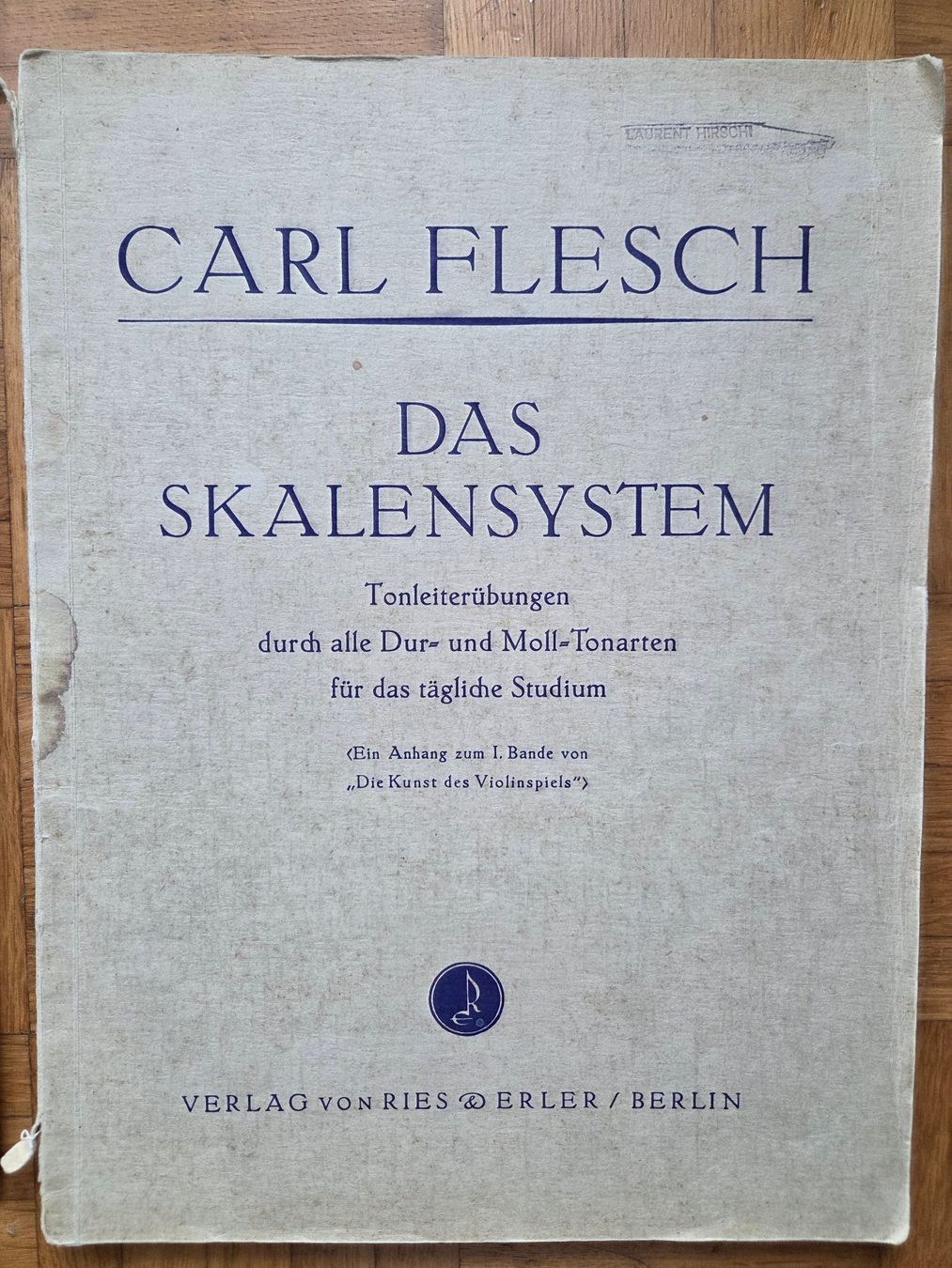 Livres: Violintechnik – D'occasion à Basel par Roundtrip 3