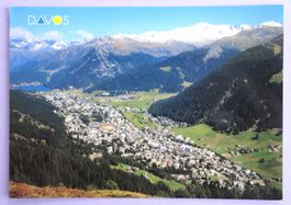 Davos, 1560 m, gegen Pischahorn
