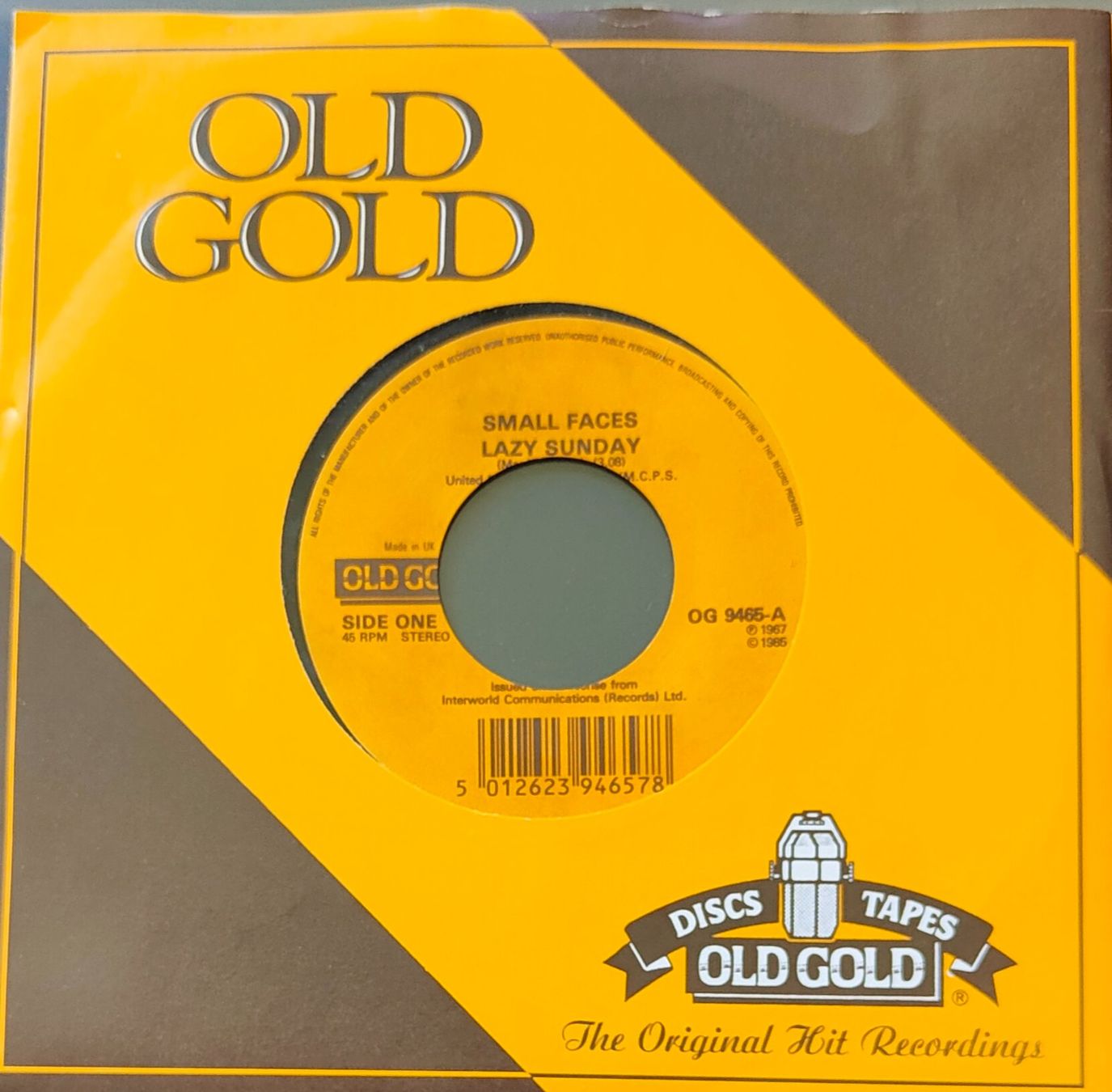 Dischi in vinile: Vinyl-Single Small Faces - Lazy Sunday/Tin Soldier – Usato da Langenthal venduto da Modo39