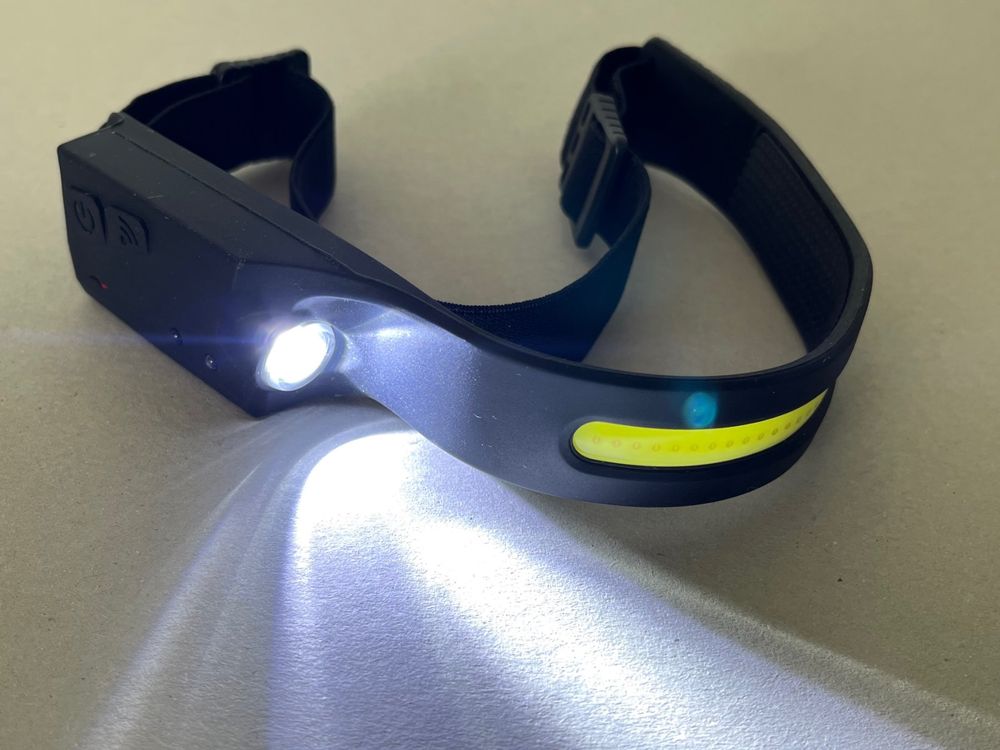 4 Stück LED Clip Lampe, Klein Clip-on-Taschenlampe, USB