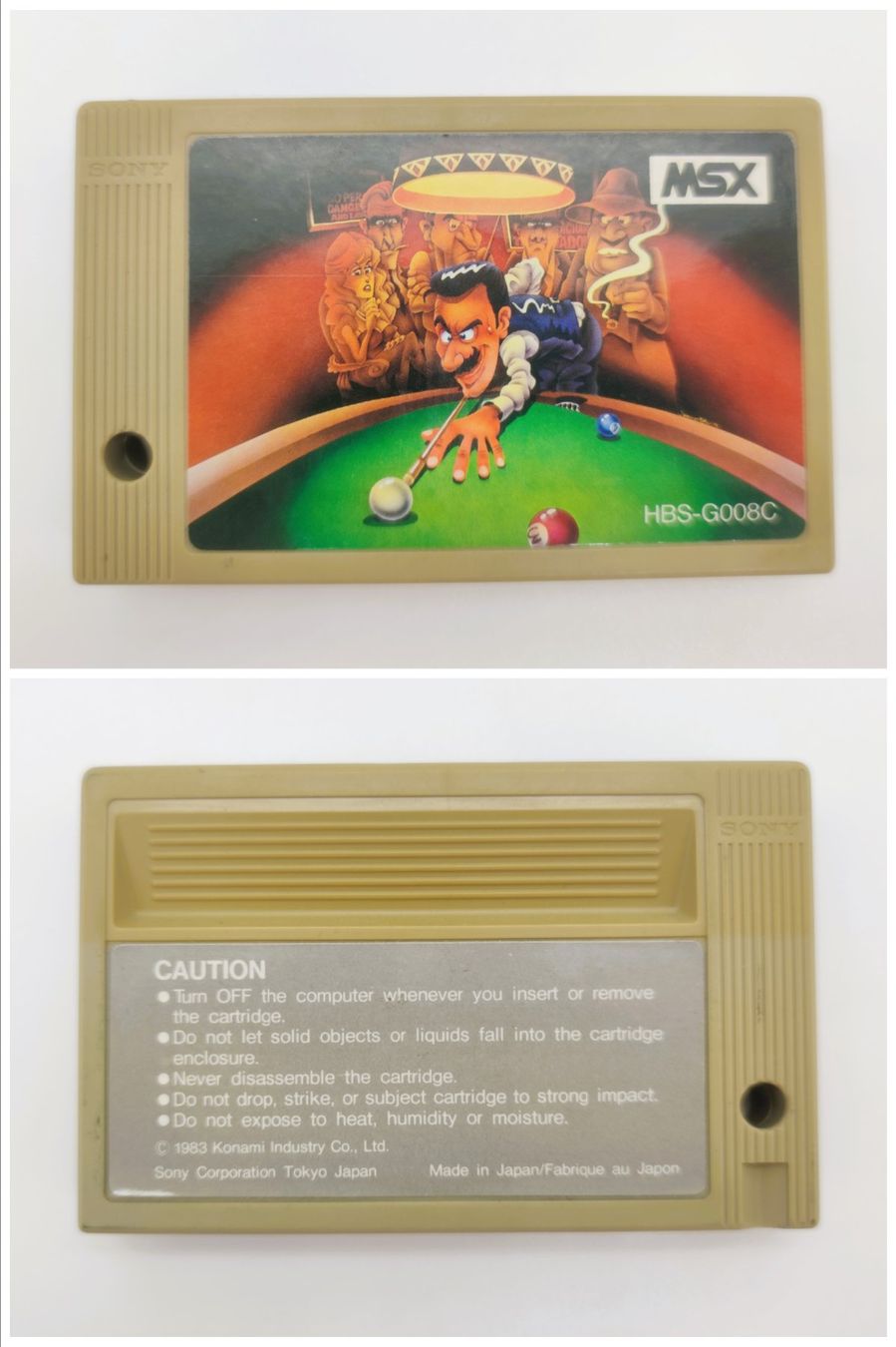 Giochi: 2x MSX Game, Soccer RC732, Computer Billiards HBS-G008C – Usato da Kreuzlingen venduto da topenergie 7