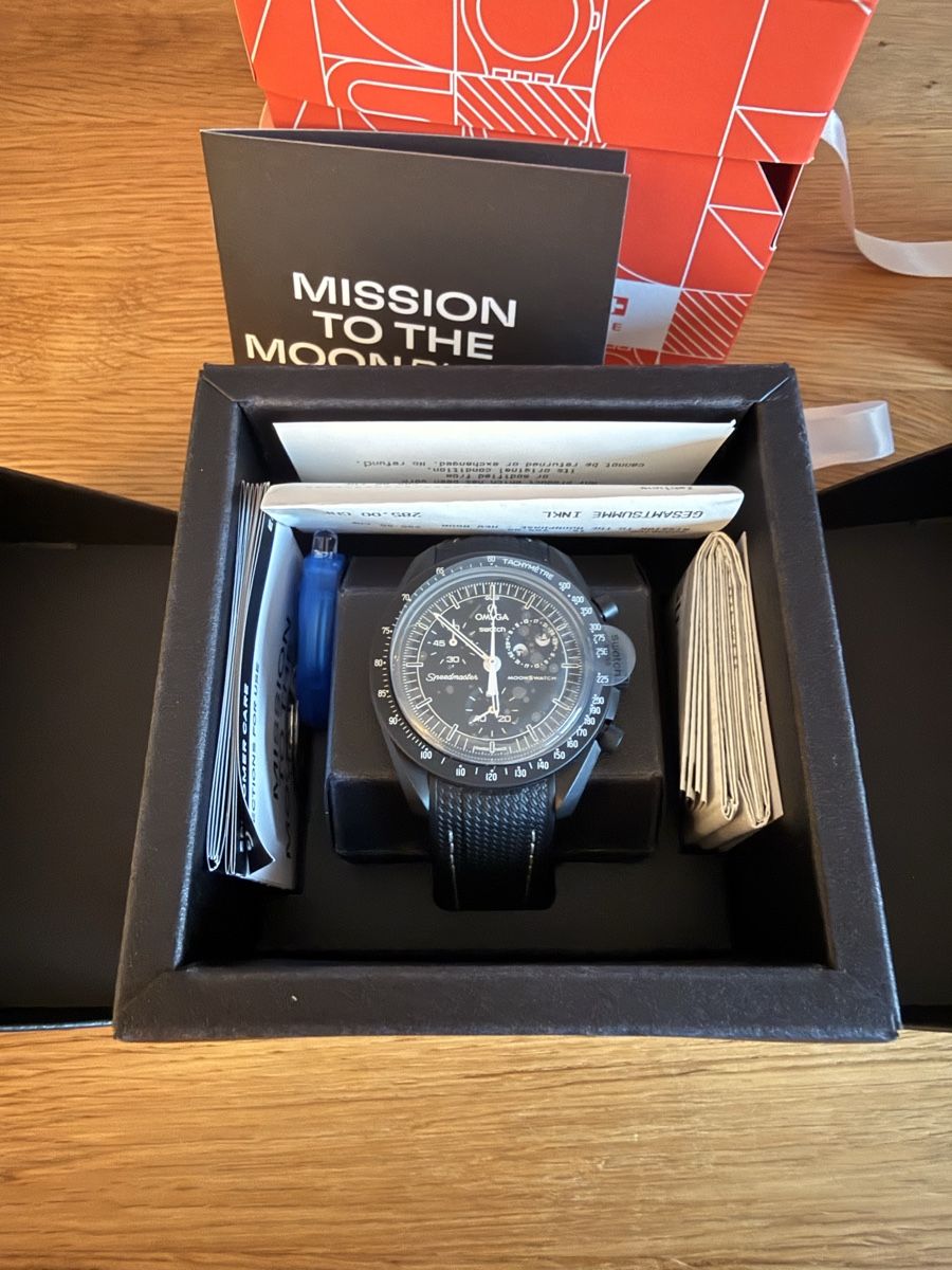 Swatch Orologi: Omega Swatch Moonswatch New Moon Snoopy – Nuovo e nell'imballaggio originale da Feuerthalen venduto da marcocoiro 1