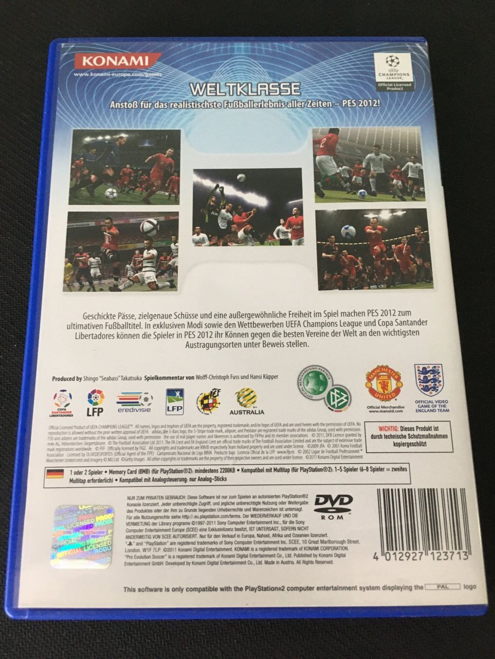 Sony Spiele: PES 2012 für PS2 / Playstation 2 – Gebraucht aus St.Gallen von Punktchen01 1