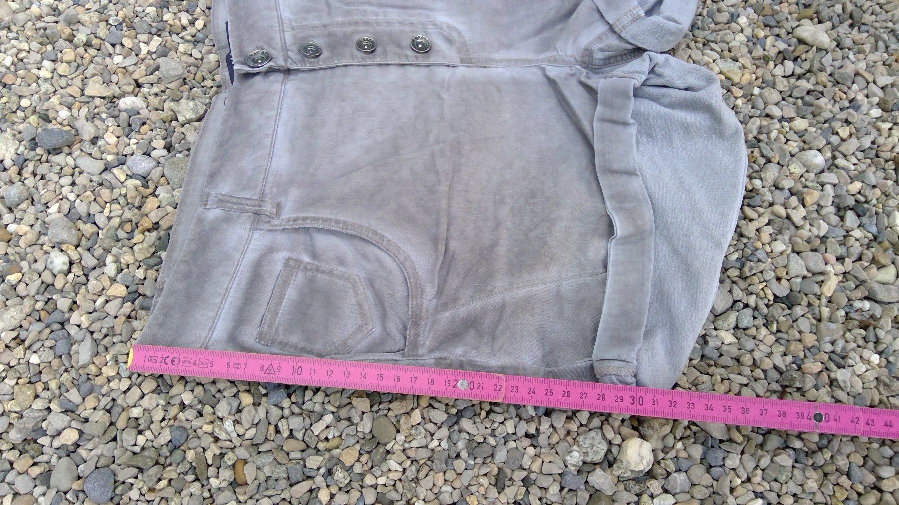 Hosen: Short praline BROADWAY, taille M, 4x poches, coton – Neu (gemäss Beschreibung) aus Agiez von chouchanelle 5