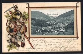 Langenbruck, Ortsansicht aus der Vogelsc