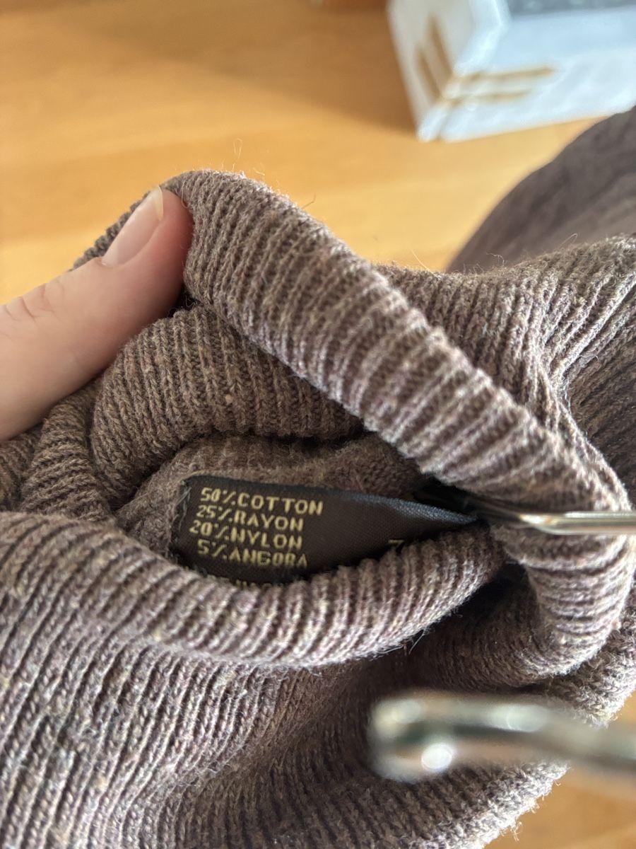 Zara Maglioni & Felpe: Brown Ribbed Turtleneck Sweater - Zara - L – Usato da Untersiggenthal venduto da mic_ksv9 2