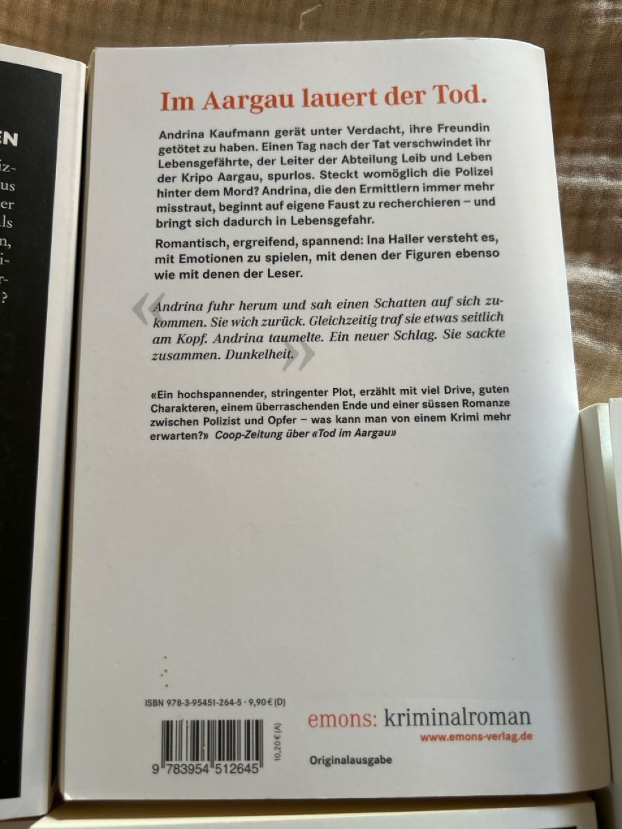 Libri: 5 Schweizer Krimis - Emons Verlag – Usato da densbüren venduto da Oldaden 3