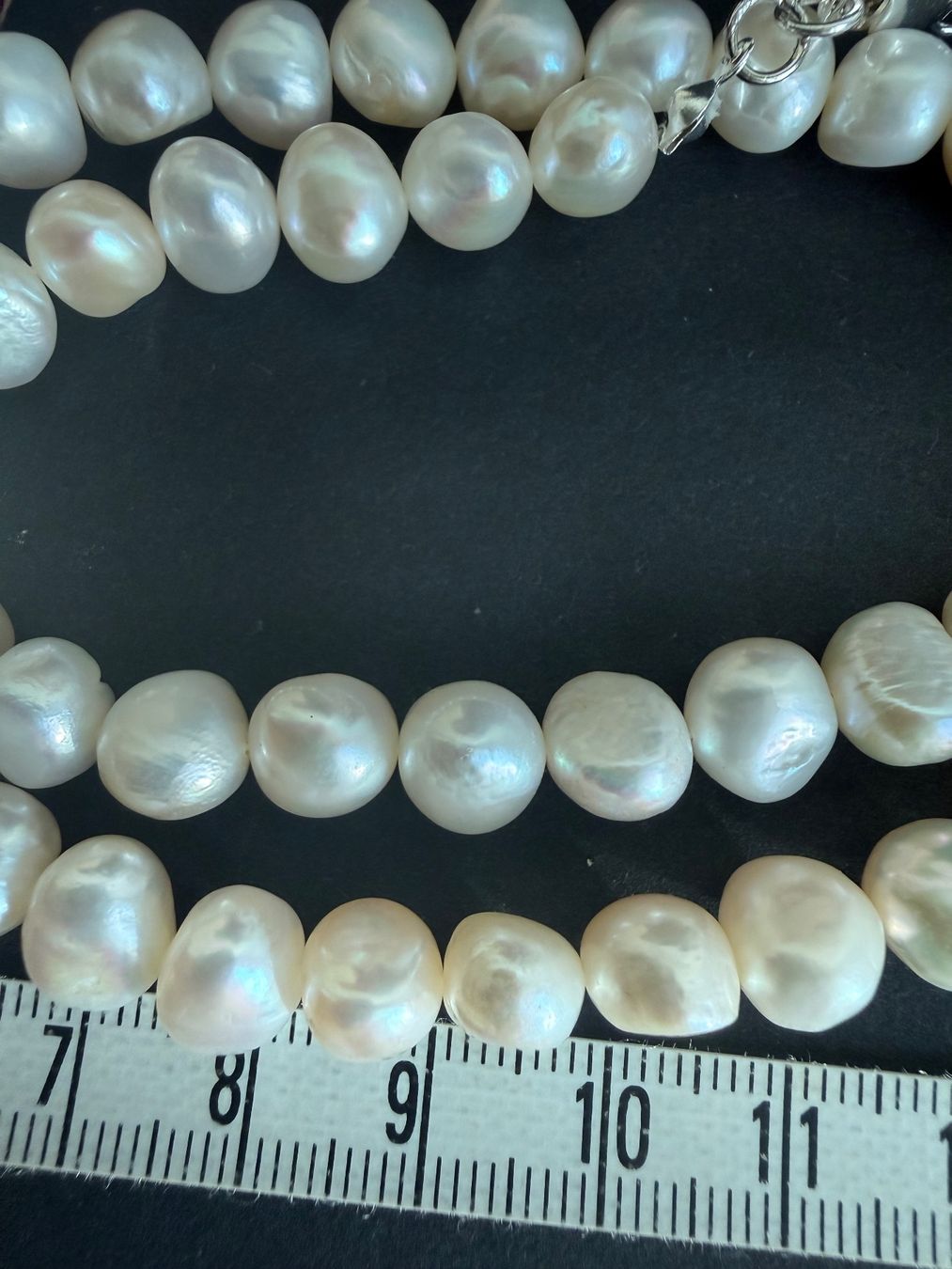 Catenine: Echte Perlen Kette mit Silber Verschluss 925 – Usato da Spiegel b. Bern venduto da Rogger72 4