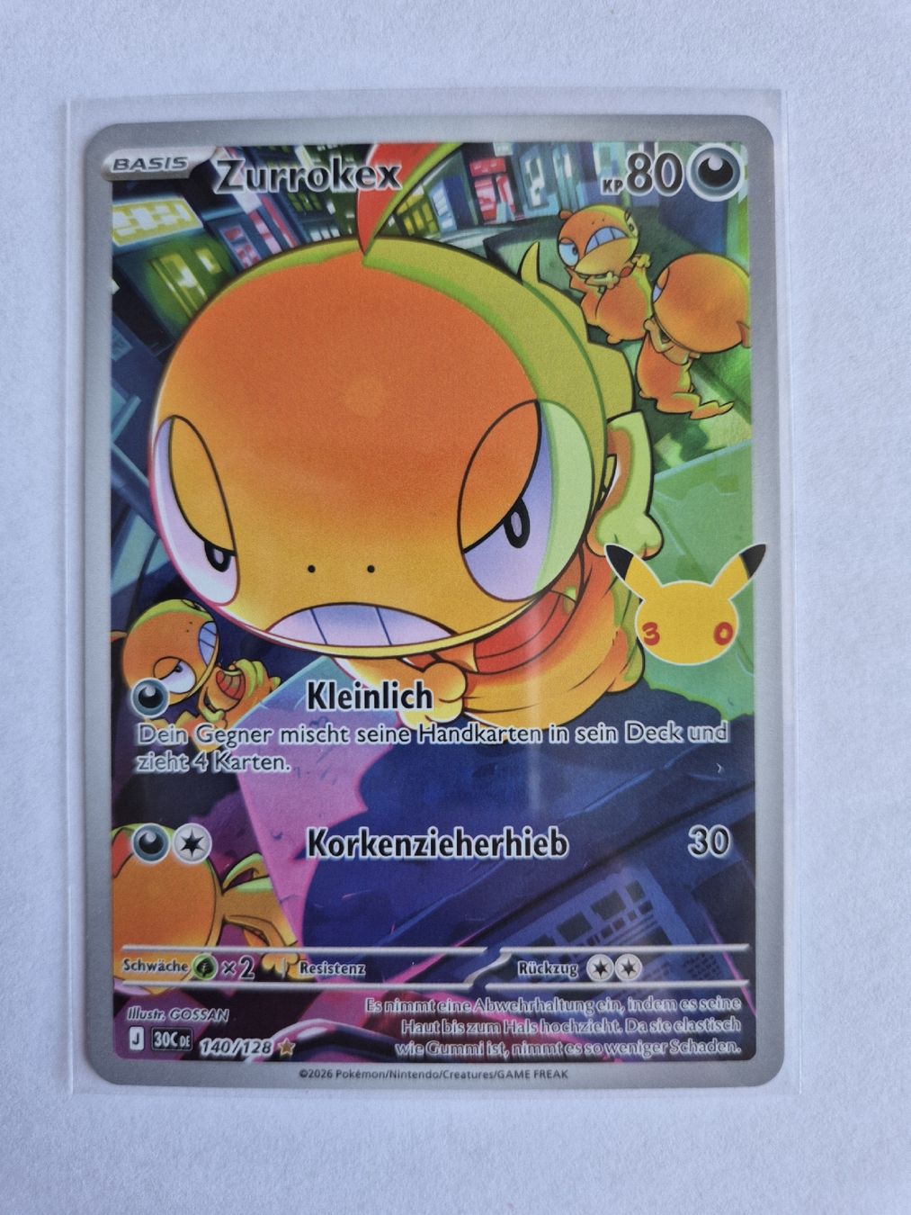 Pokémon Cartes à collectionner: Zurrokex 30c 140 DE – Neuf (Voir description) à Thalwil par Dragonfruit