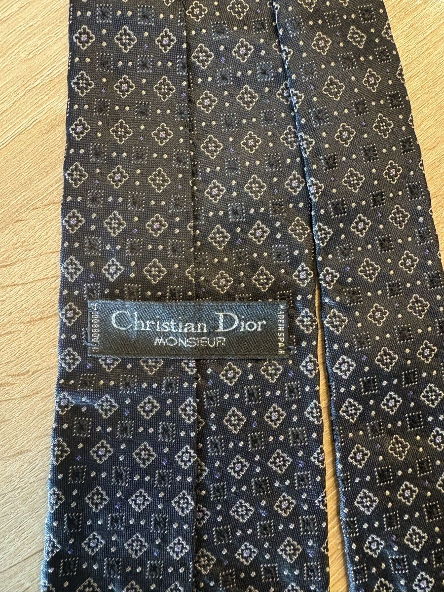 Dior Krawatten: Krawatte Dior – Gebraucht aus Rotkreuz von Vintage_lover1 2