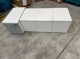 4 stk. Rollcontainer