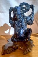 Statuette chinoise Bouddha rieur