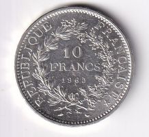 Frankreich 10 ffr Hercule 1965 ss-vorz