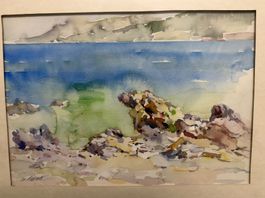 Milorad Ciric Wald 60 x 50 cm Aquarell / Papier