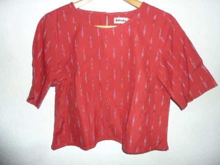 blouse en coton estival taille M neuf pour femme