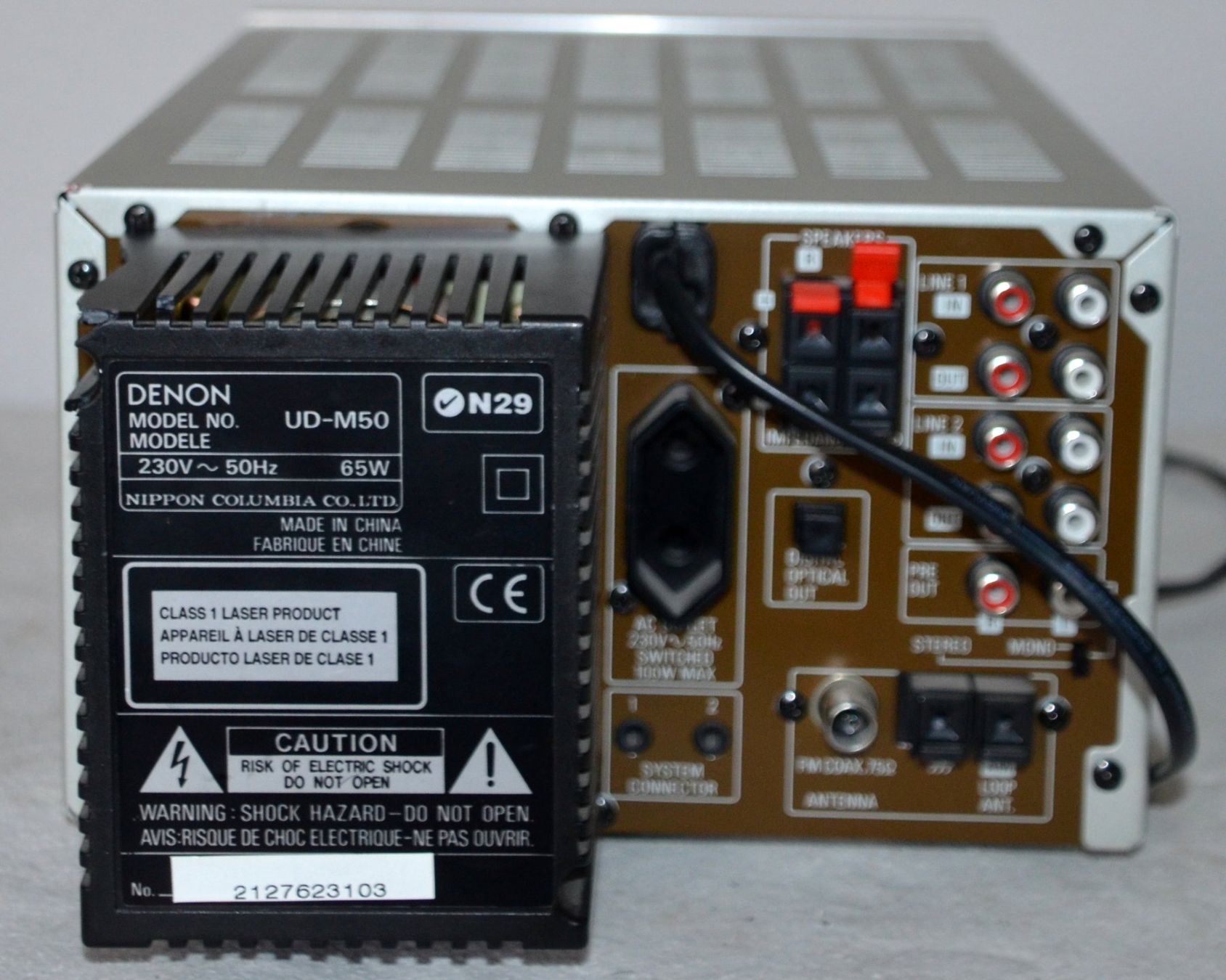 Denon Multimediaplayer & Streamer: Denon UD-M50 Stereoreceiver 3fach CD-Wechsler changeur 3CD – Gebraucht aus Collonges von arashee 3