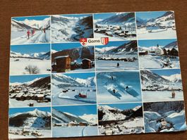 Alte Ansichtskarte Goms Wallis 1983