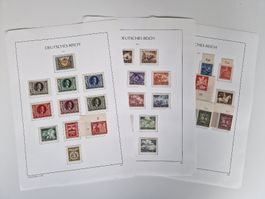 Deutsches Reich Briefmarken 1943 POSTFRISCH & KOMPLETT