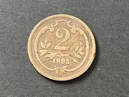 Antike Münze 1895